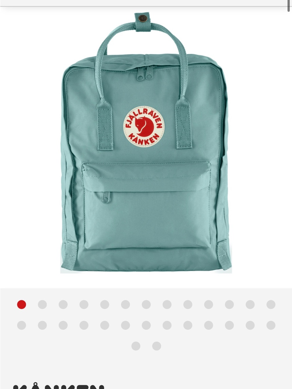 Fjallraven Kånken Backpack - Pale Blue